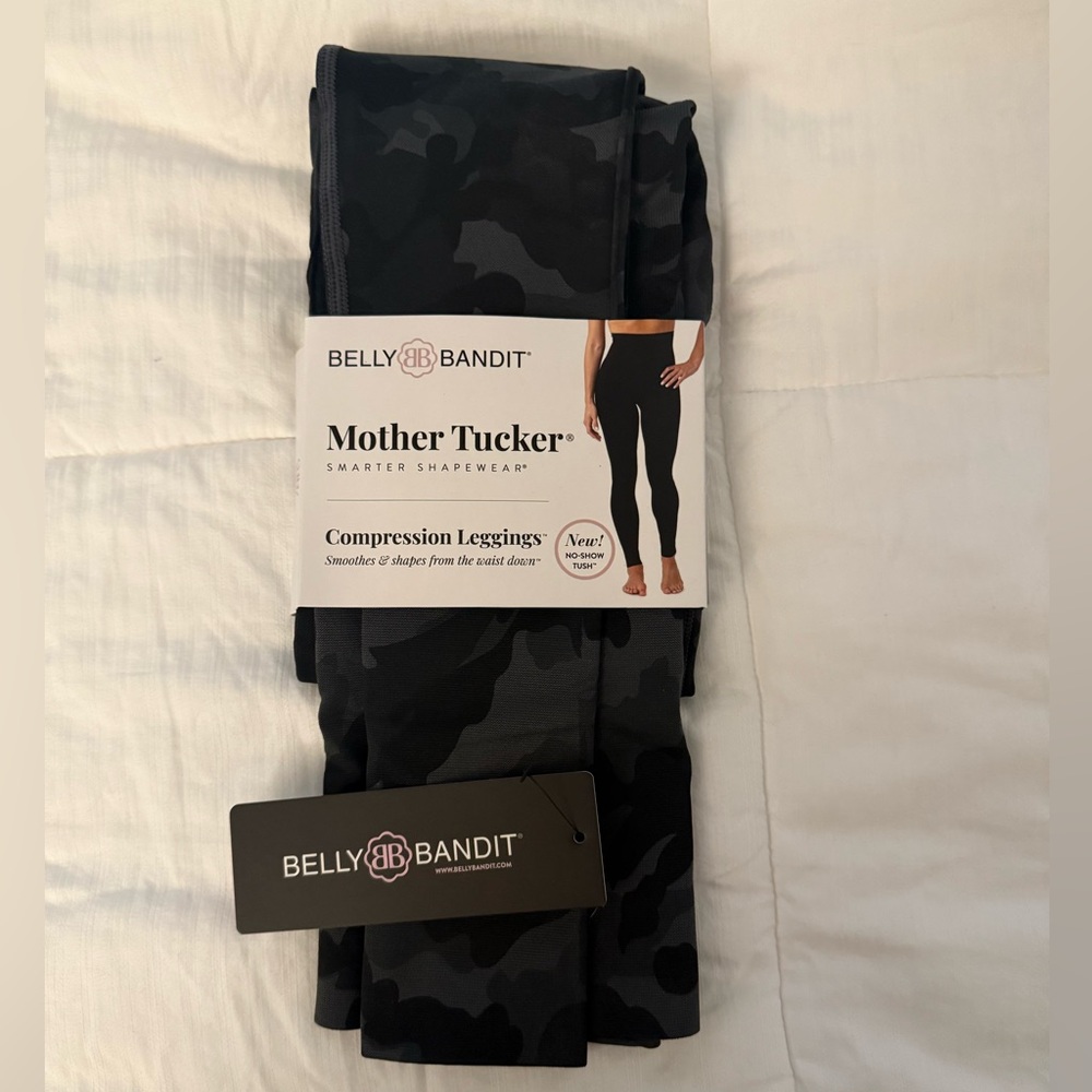 Belly Bandit Black Camo Leggings